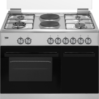 BEKO 90x60 Range Cooker with Bottle Compartment BGES 901