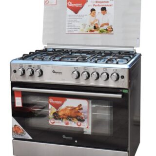 Ramtons 5 GAS 60X90 Giant Cooker + Electric Oven